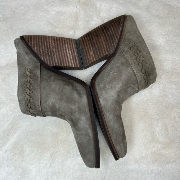 Sam Edelman Alison Leather Mule Heeled Boots 9 - Picture 5 of 10